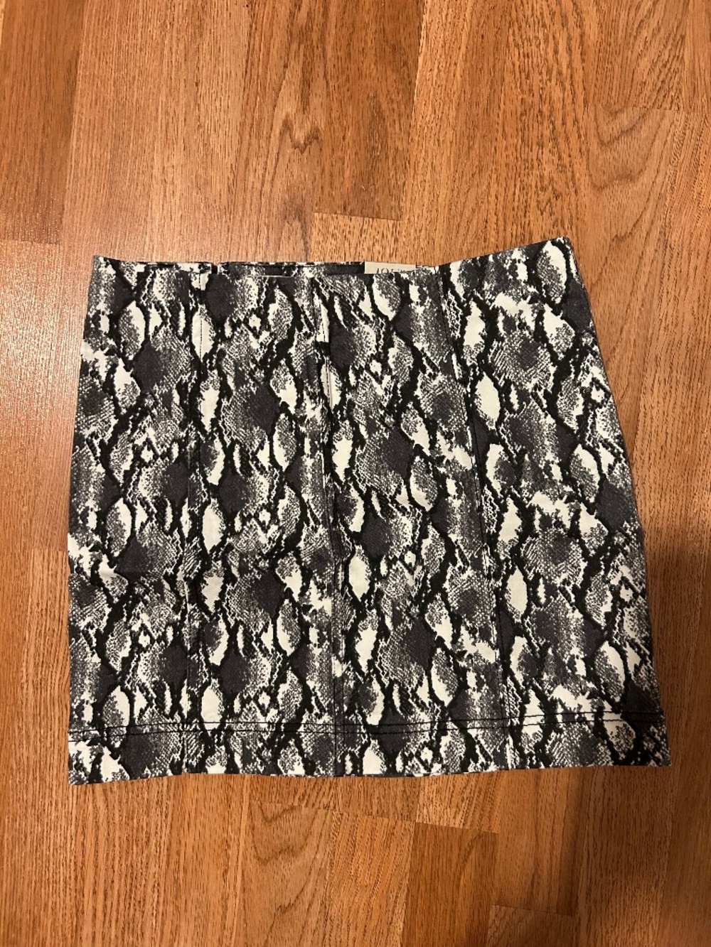 Snake Mini Skirt